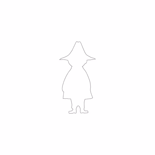 Pepparkaksform Snusmumriken