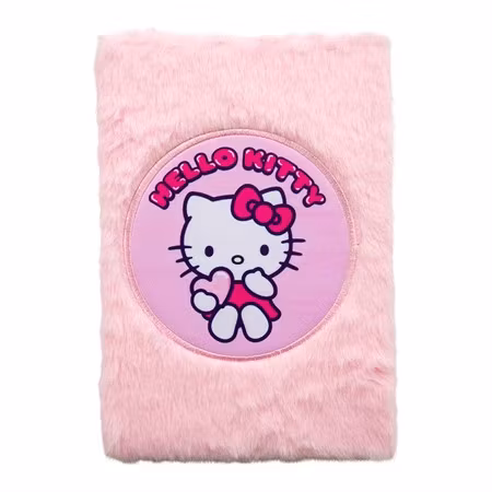 Fluffy Notebook Hello Kitty