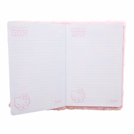 Fluffy Notebook Hello Kitty