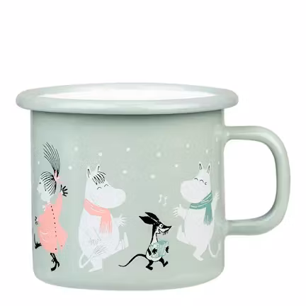 Emaljmugg Mumin 2.5 dl