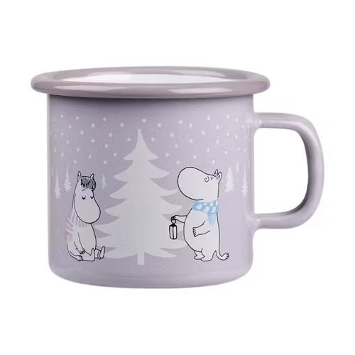 Emaljmugg Mumin 2.5 dl