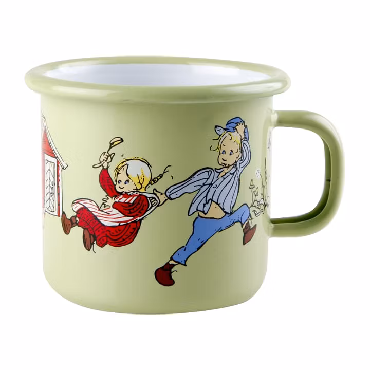 Emaljmugg Emil 2.5 dl
