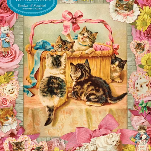 Katter pussel 1000 bitar