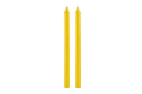 2 pack Kronljus Ljusgula