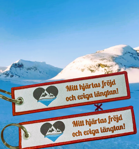 Mitt hjärtas fröjd och eviga längtan - Nyckelring/tag