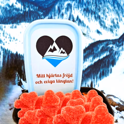 Mellislåda Mitt hjärtas fröjd och eviga längtan