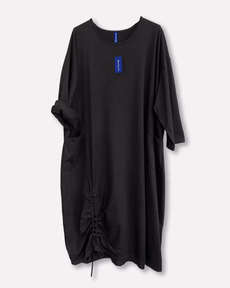 Cozy baby dress svart