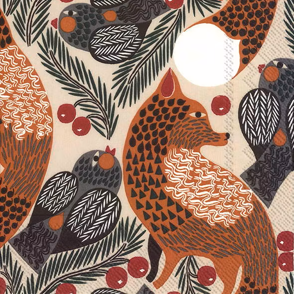 Marimekko Ketunmarja Linen Servetter