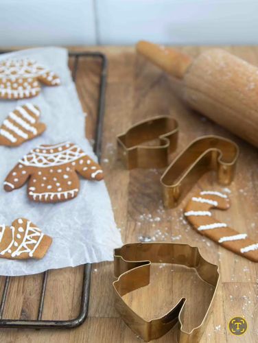 Winter 3 pepparkaksformar Polkagris