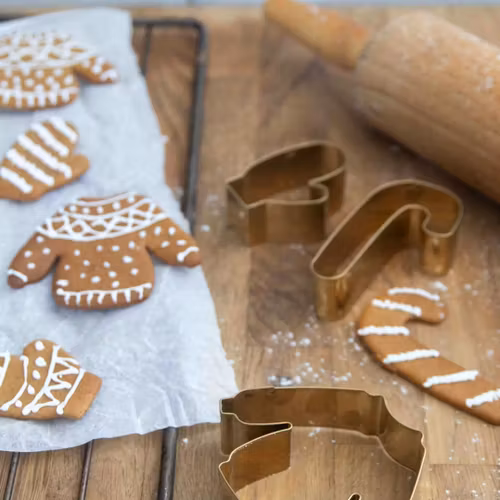 Winter 3 pepparkaksformar Polkagris