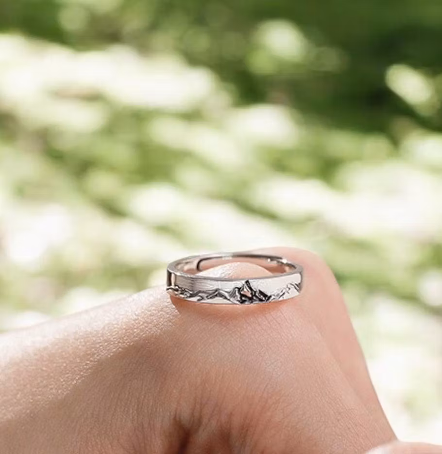Fjällring i äkta silver