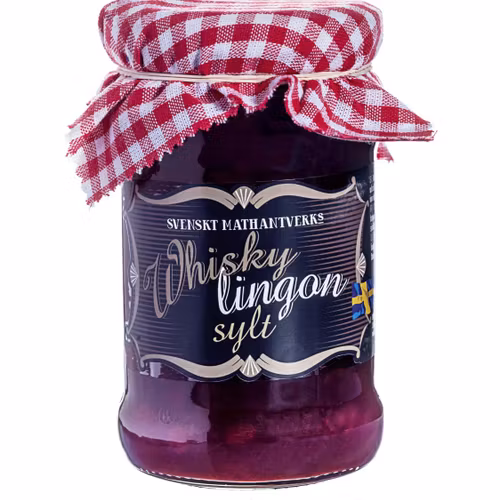 Whiskeylingonsylt från Härjedalen