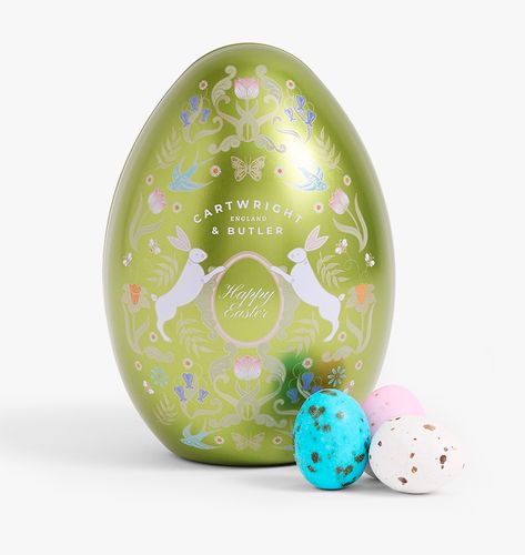 Plåtägg med choklad