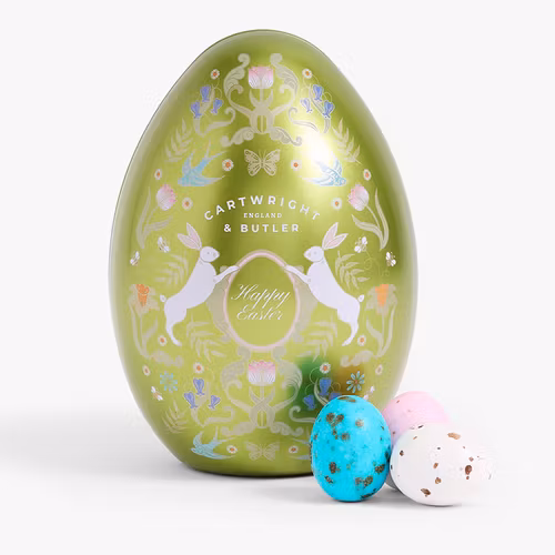 Plåtägg med choklad