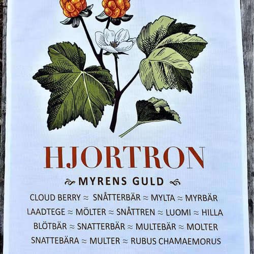 Kökshandduk  Hjortron