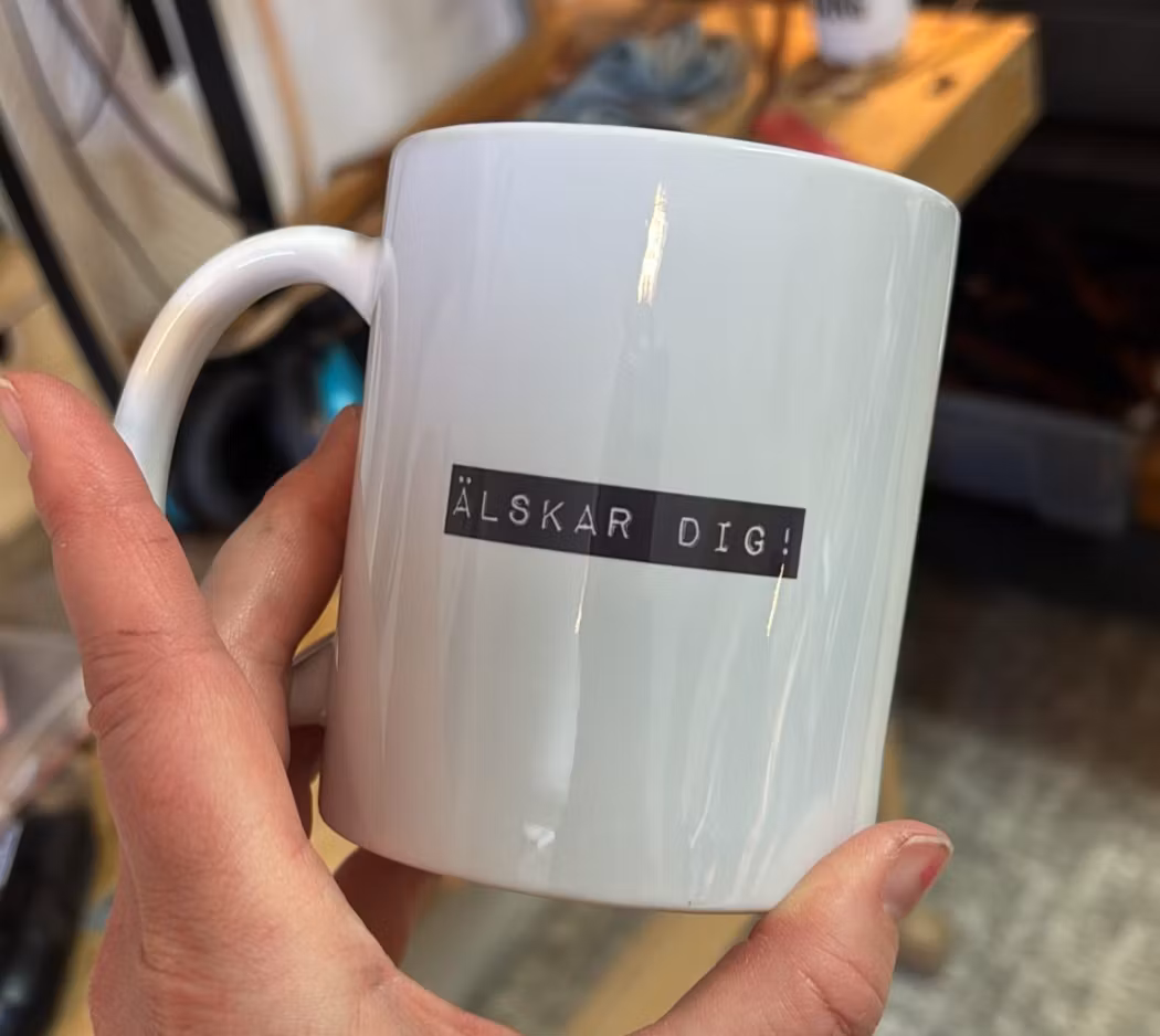 Mugg Mamma, bra jobbat, jag blev helt perfekt