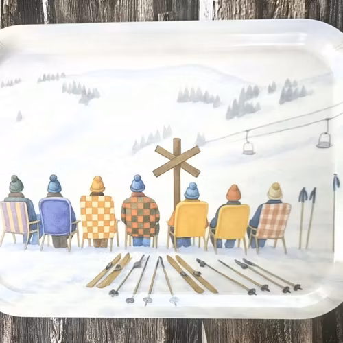 Bricka vila på fjället