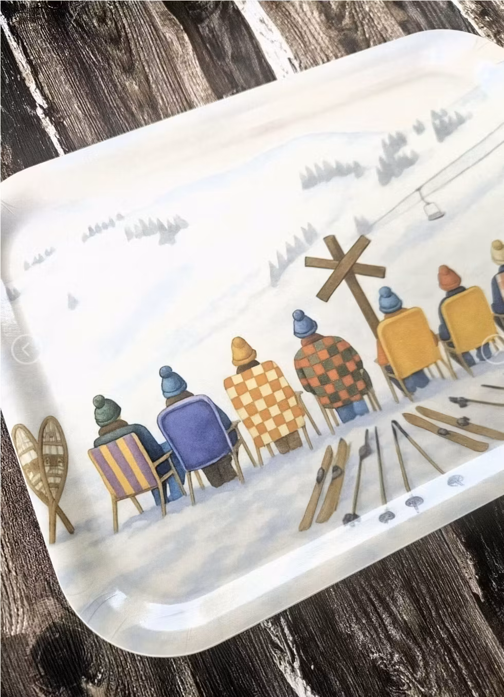 Bricka vila på fjället