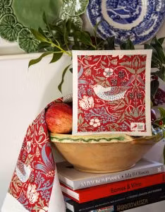 -Strawberry Thief Red disktrasa