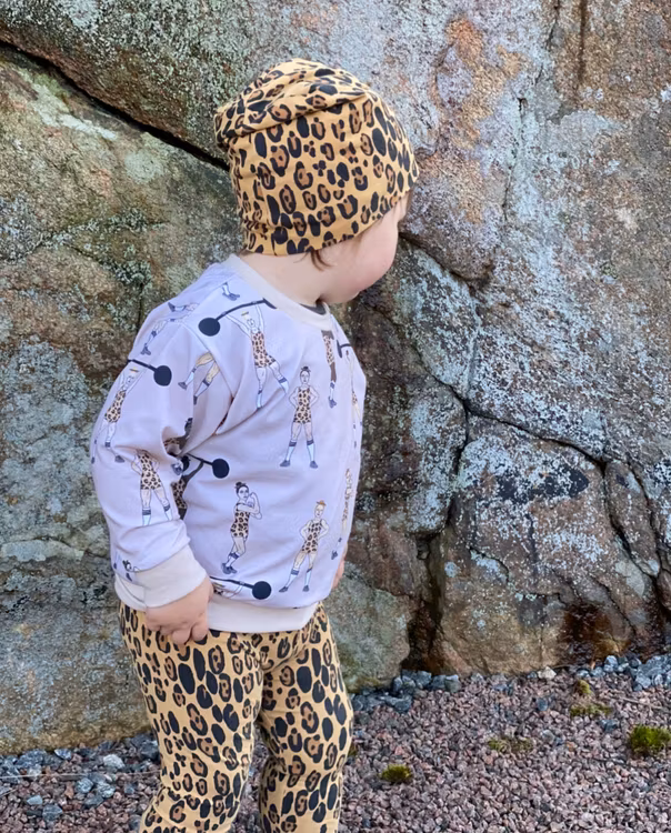 Sweatshirt - Strong Girls Leo beige
