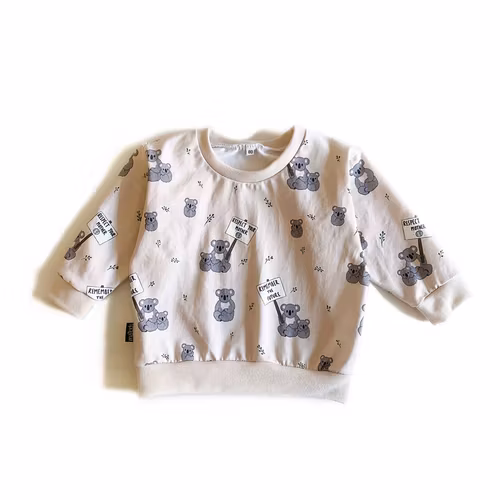 Sweatshirt - Koala Statement beige