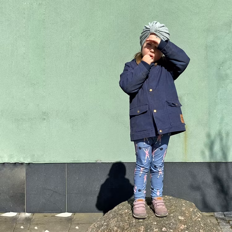 Turban -  Dusty Mint velour med manchesterlook