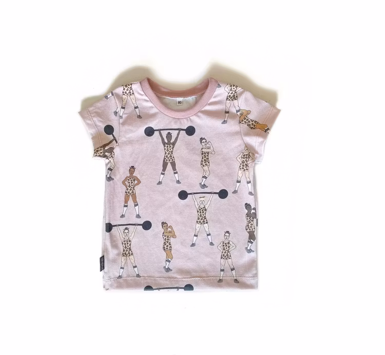T-shirt - Equally Strong leo pink