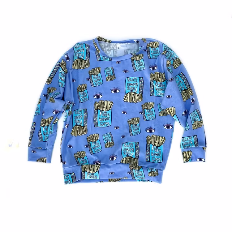 Sweatshirt - Fries before guys