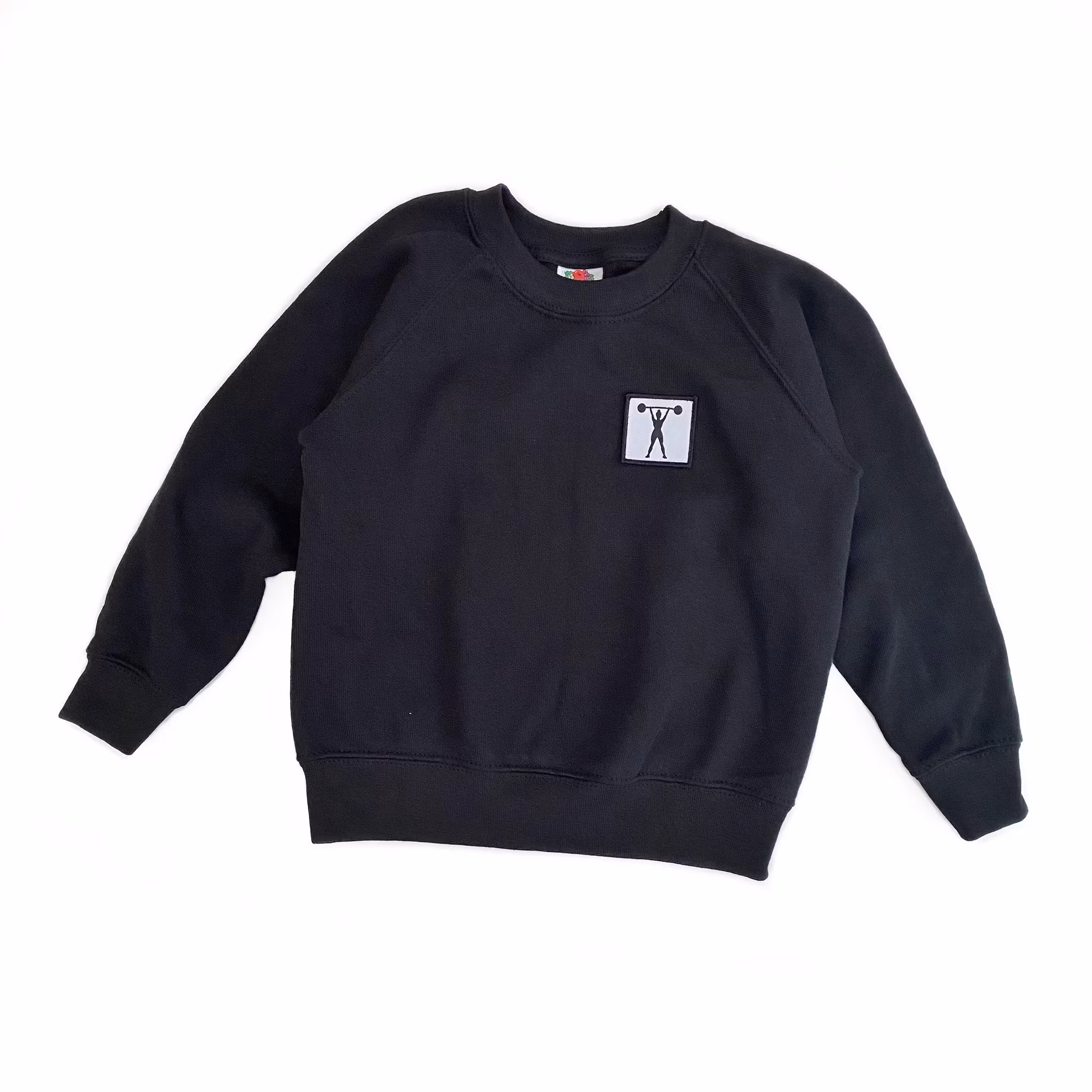 Sweatshirt med patch - unisex
