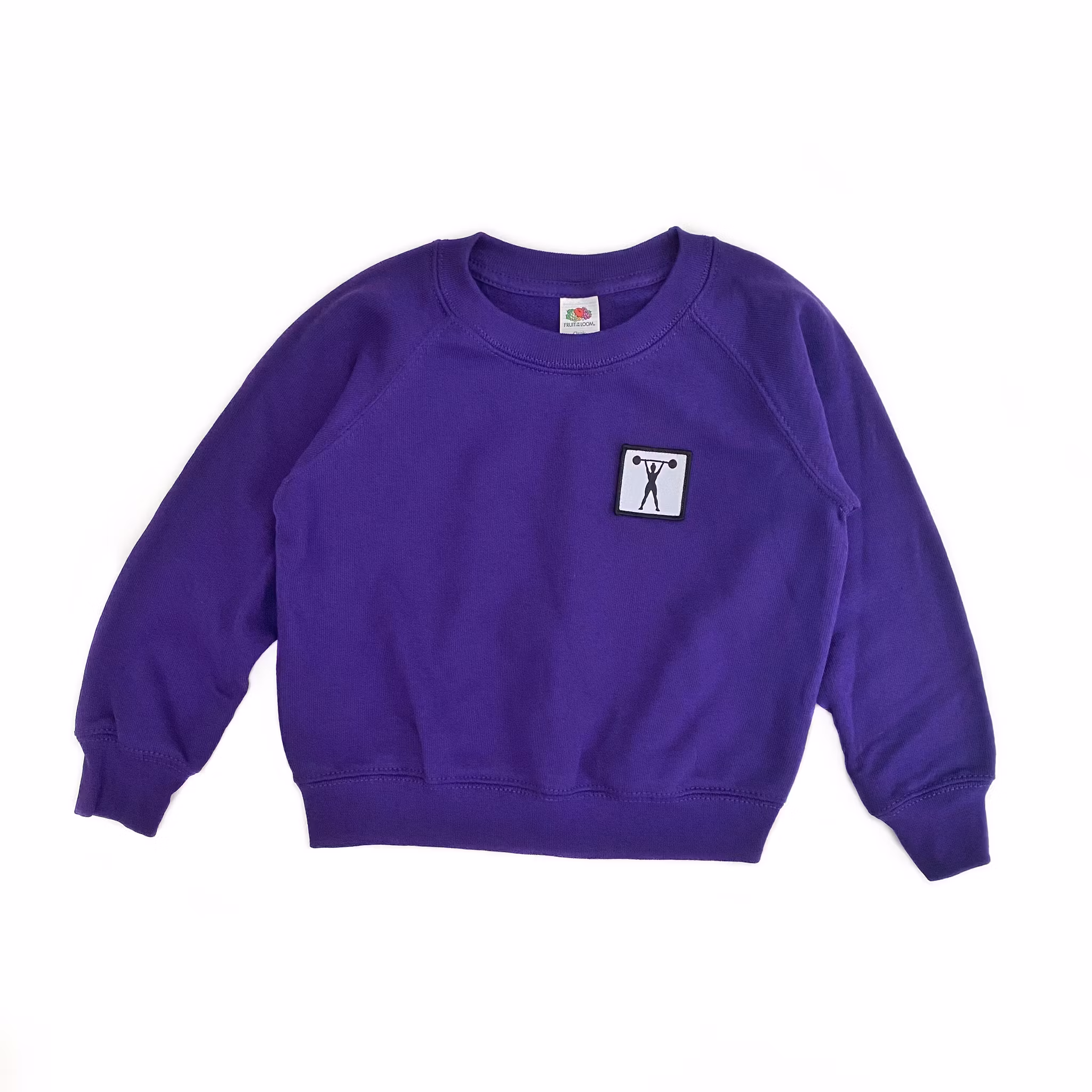 Sweatshirt med patch - unisex