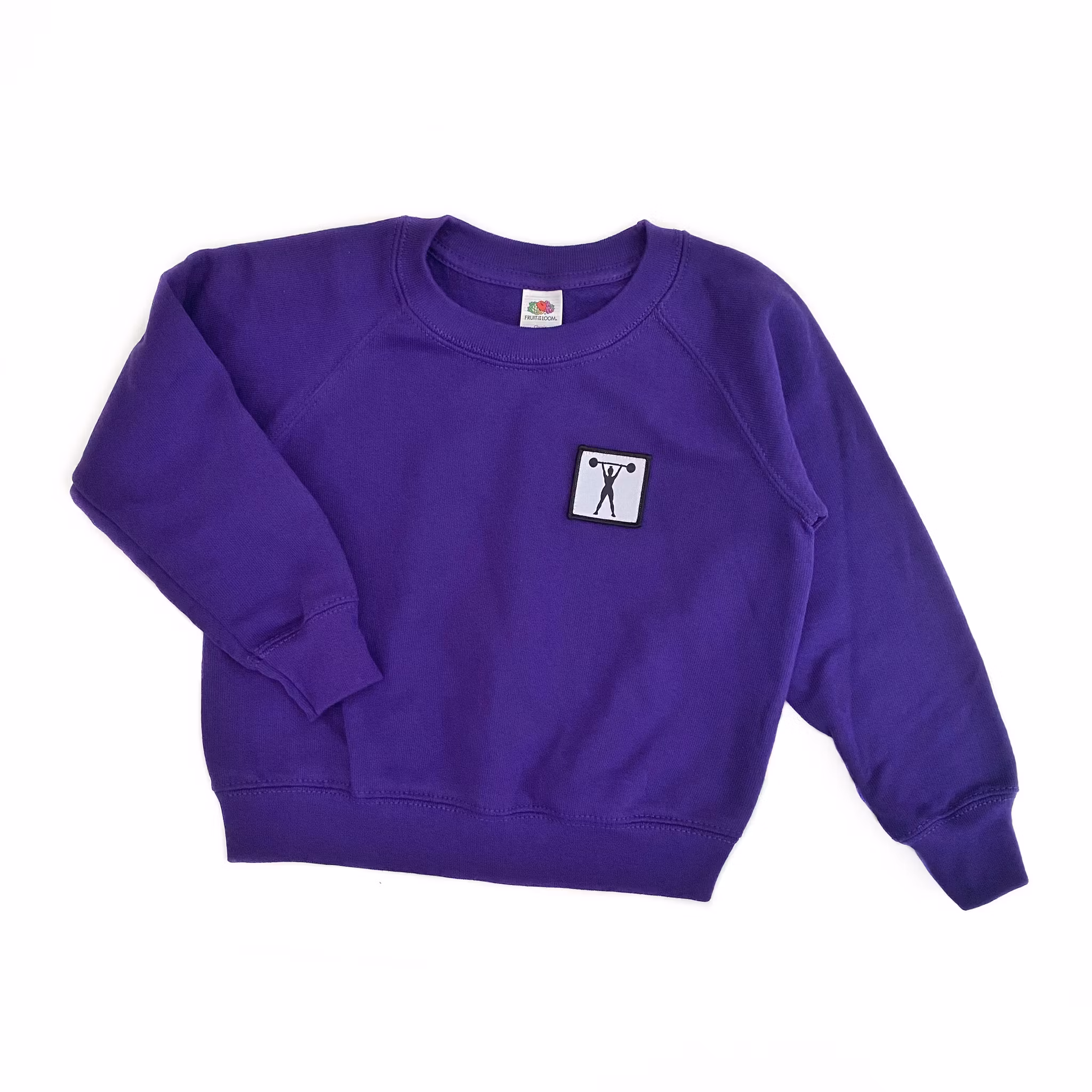 Sweatshirt med patch - unisex
