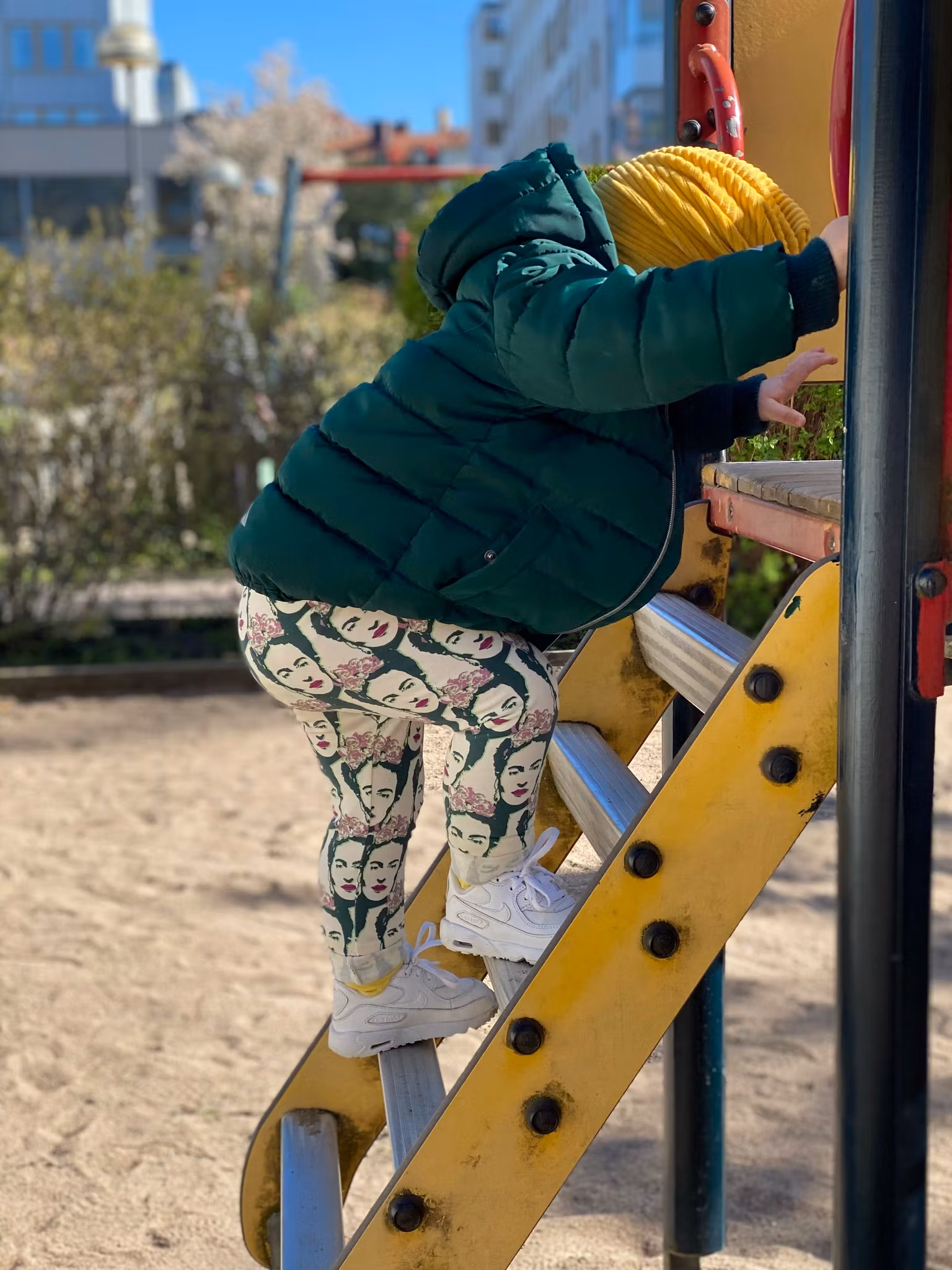 Leggings - Frida grön