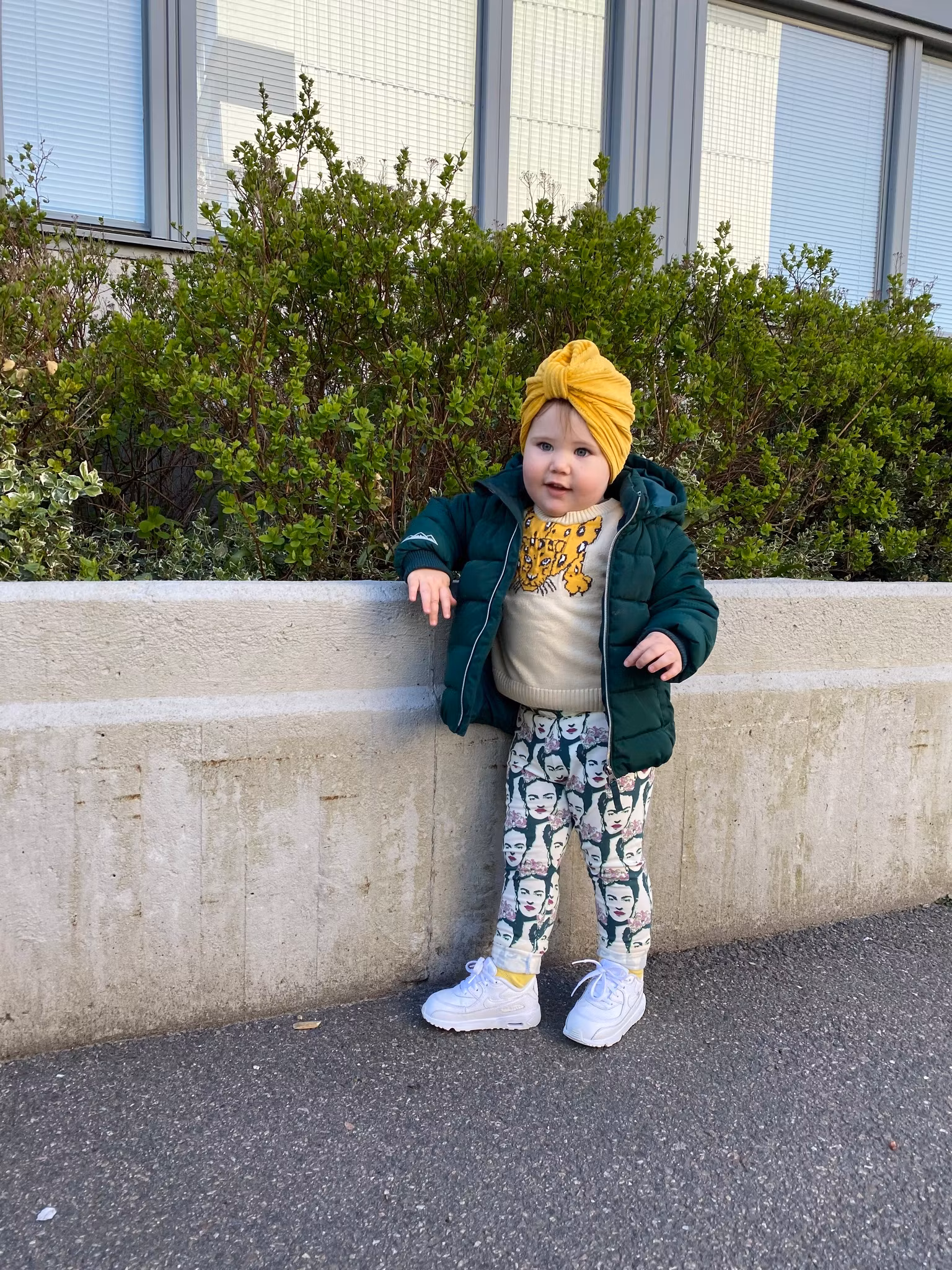 Leggings - Frida grön