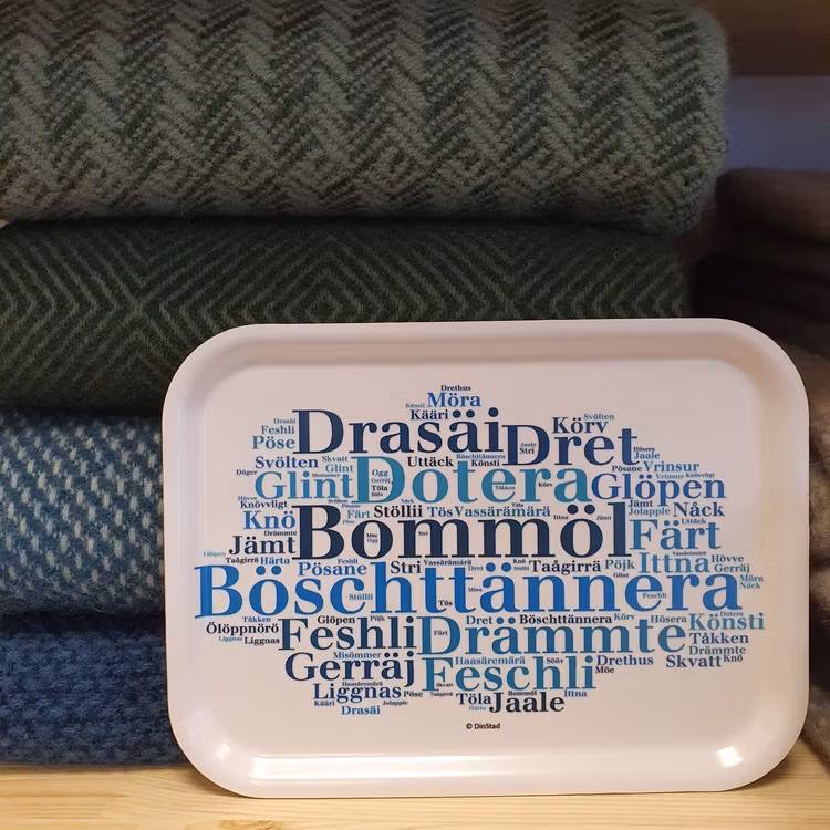 Bricka Värmlandsord