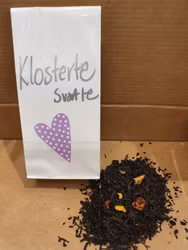 Klosterte Svart te lösvikt 100g