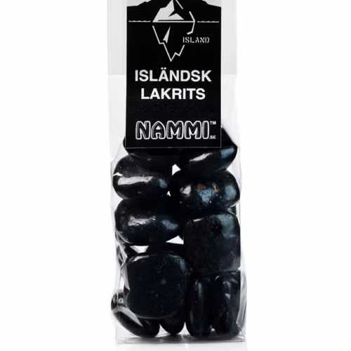 Bombur Svartar Lakrits 140g