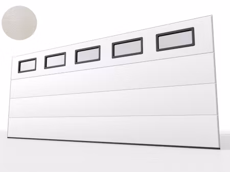 Bredd 5000 mm inkl fönster - Krokom40 garageport