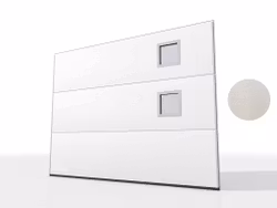 Bredd 2400 mm inkl fönster - Krokom40 garageport