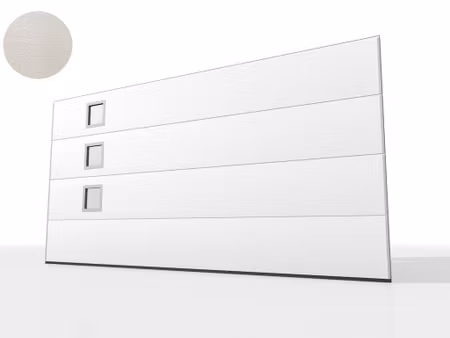 Bredd 4000 mm inkl fönster - Krokom40 garageport