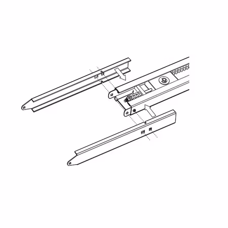 Förlängning motorskena Liftmaster
