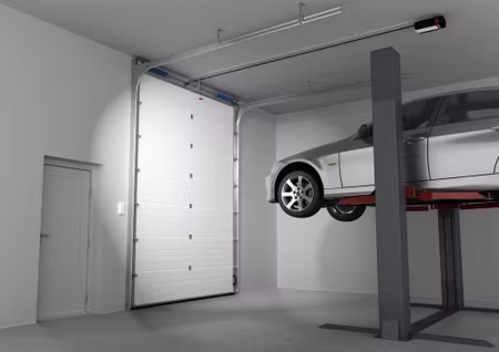 Husbilsporten, extra hög - Krokom40 garageport