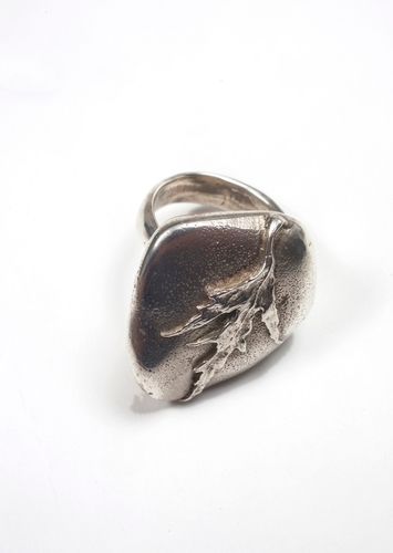 Ring blankpolerad Silver