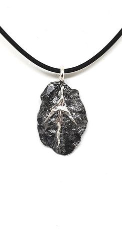 Hänge Special A oxiderat silver