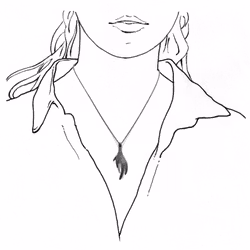 Fingertång - Hängsmycke av silver