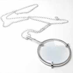 Förstoringsglas att hänga runt halsen