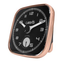 Carevis väckarklocka C09 - Rosé/svart