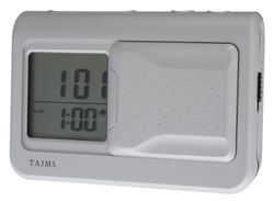 Väckarklocka med vibration 1440 - Silver