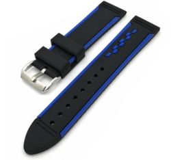 Silikonarmband - JD049 blå