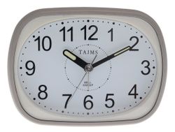 Väckarklocka 1481 - Vit/titan