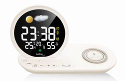 TechnoLine väckarklocka med Qi-laddning WT427